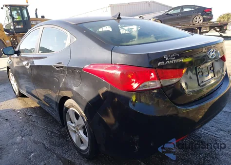2012 Hyundai Elantra Limited (Ulsan Plant) from USA, damaged, VIN KMHDH4AE2CU283280